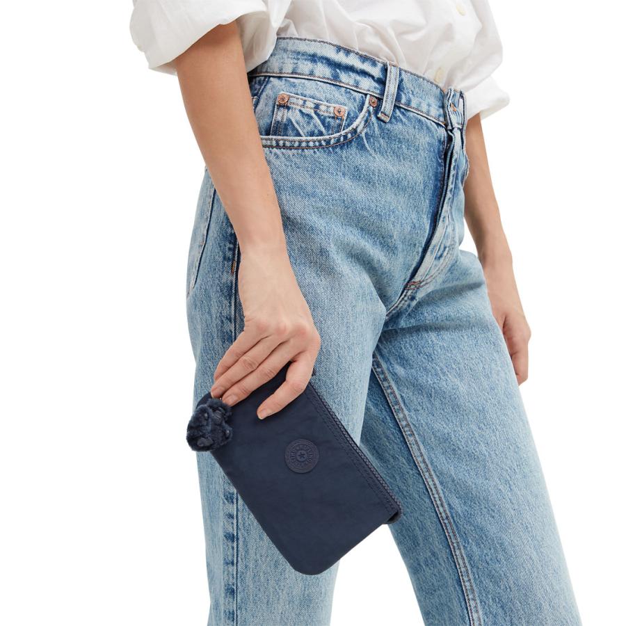kipling（キプリング） 公式 ポーチ CREATIVITY L(Blue Bleu 2