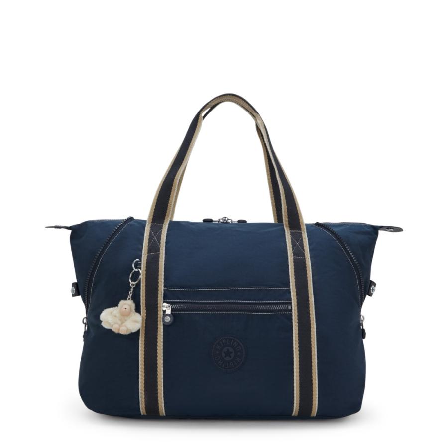 kipling（キプリング） 公式 ボストンバッグ ART M(Blue Bleu S Web