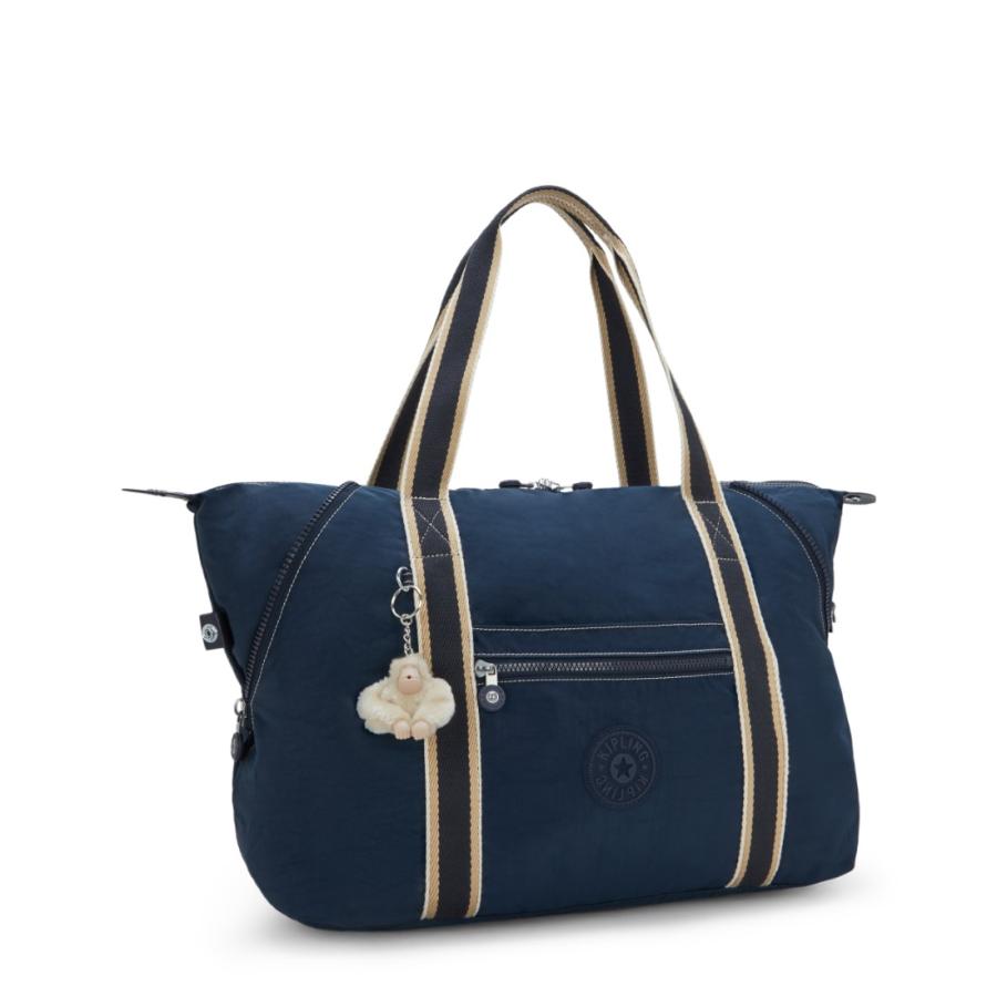 kipling（キプリング） 公式 ボストンバッグ ART M(Blue Bleu S Web