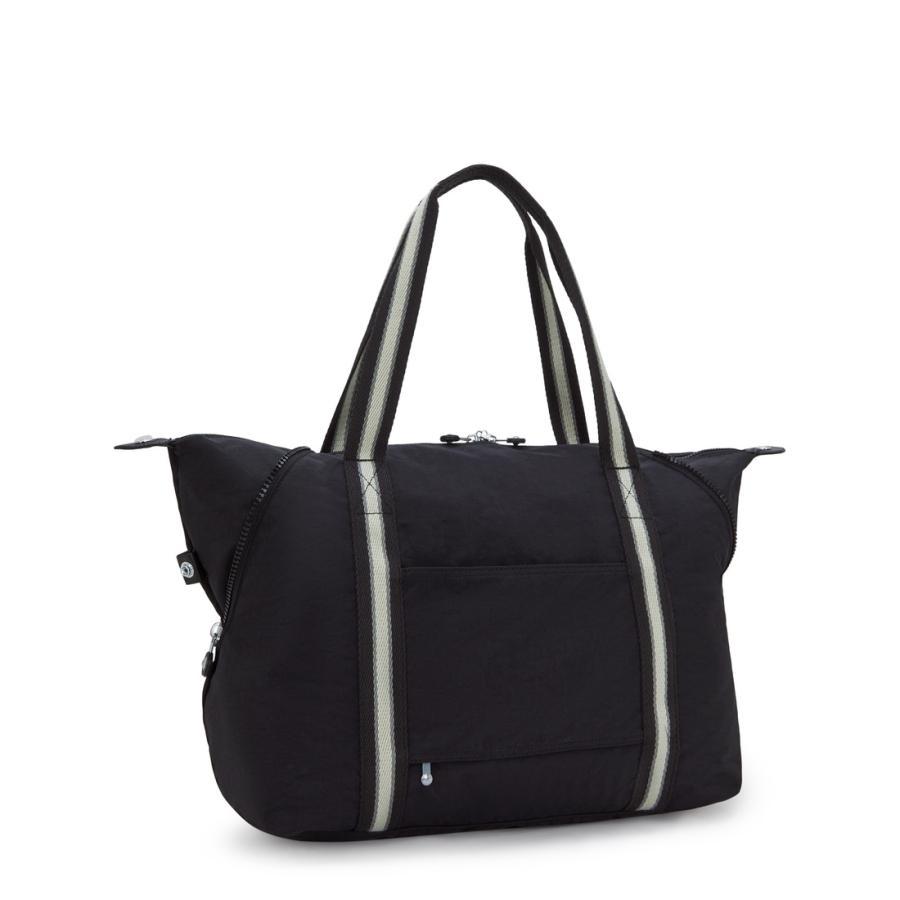 キプリング 公式 ボストンバッグ ART M(Noir KWeb Beige) キプリング 公式 ボストンバッグ ART M(Noir KWeb Beige) K134051FG ベーシック コレクション K134051F | kipling | 01