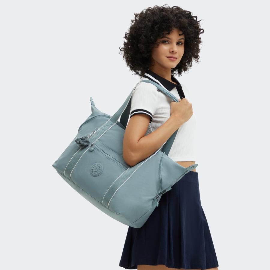 kipling キプリング 公式 ボストンバッグ ART M(Relaxed Grey