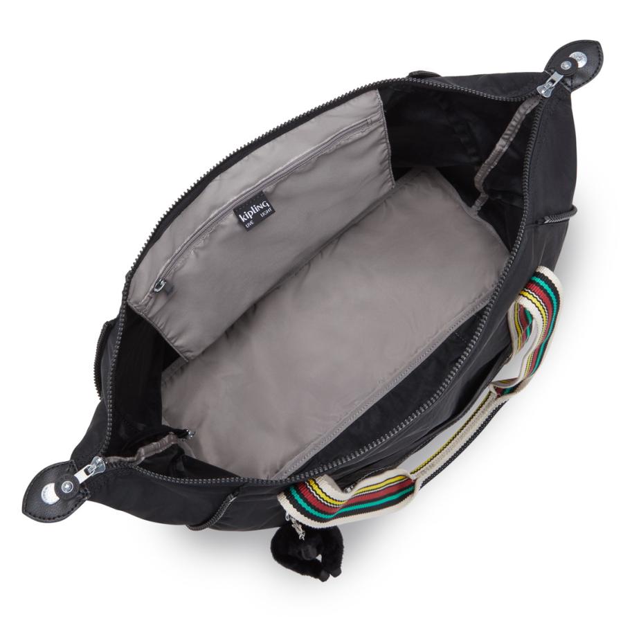 kipling（キプリング） 公式 ボストンバッグ ART M(Black Stripe WF