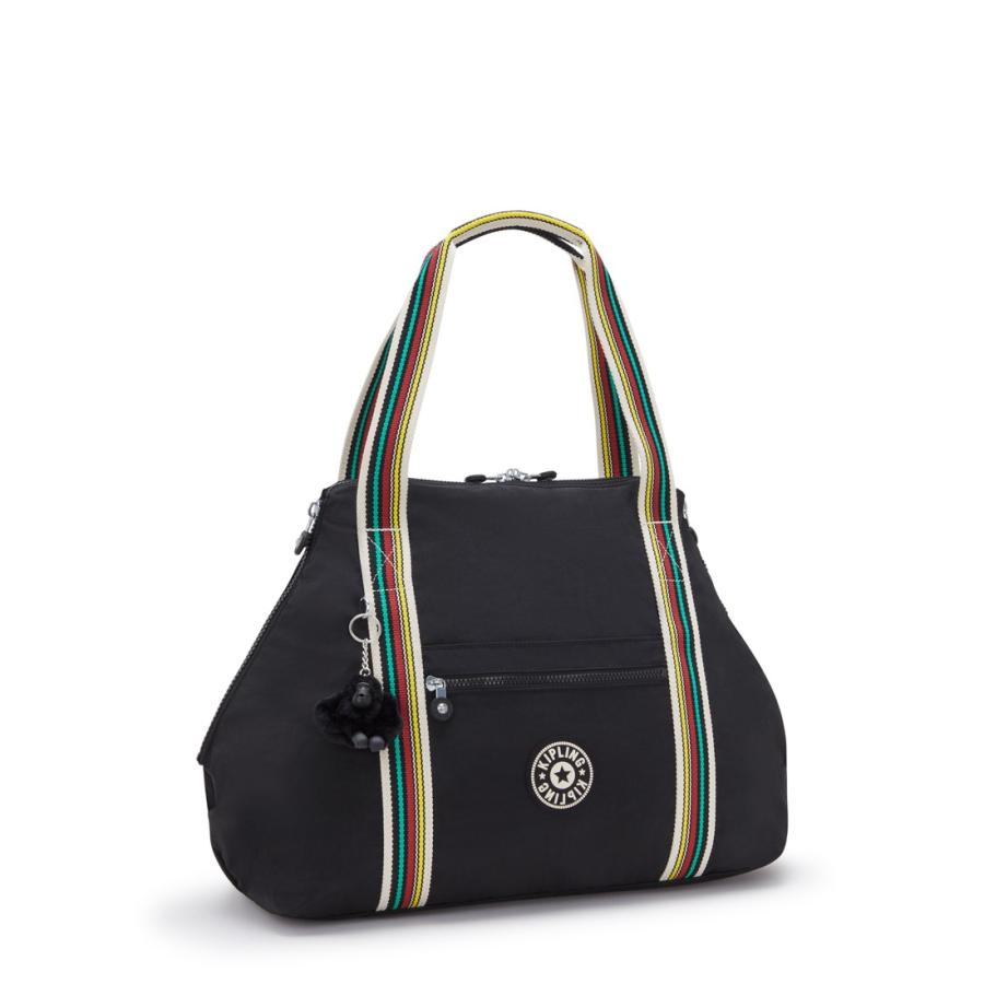 kipling（キプリング） 公式 ボストンバッグ ART M(Black Stripe WF