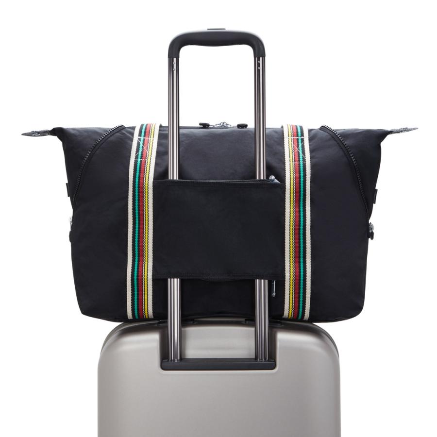 kipling（キプリング） 公式 ボストンバッグ ART M(Black Stripe WF