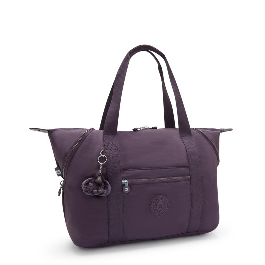 【新品・未使用】KipLing 大型ボストンバック☆ショルダーバック kipling（キプリング） 公式 ボストンバッグ ART M(Ultimate Plum
