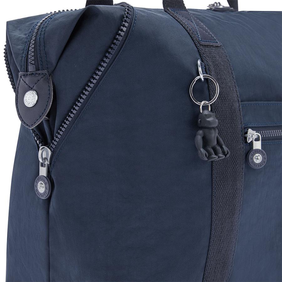 Kipling 青色 ボストンバッグ　新品　大きめ　キプリング　ショルダーバッグ kipling キプリング 公式 ボストンバッグ ART M(Blue Bleu 2