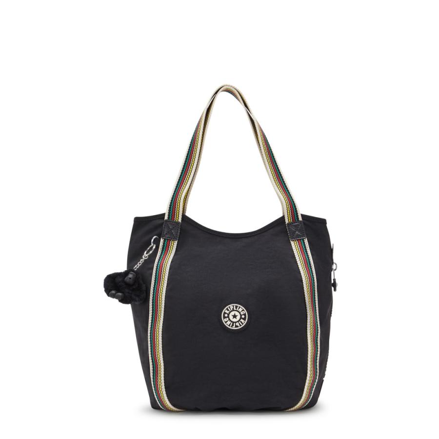 kipling（キプリング） 公式 トートバッグ BALLOON(Black Stripe WF 
