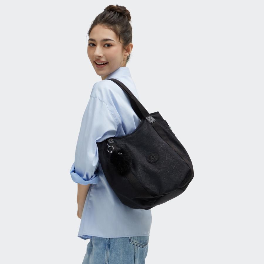 kipling（キプリング） 公式 トートバッグ BALLOON(Black Floral Em 