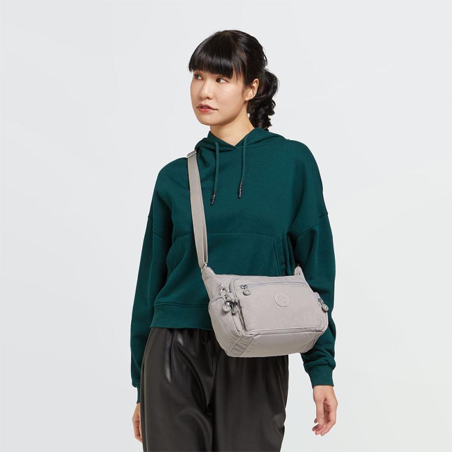 kipling（キプリング） 公式 ショルダーバッグ GABBIE S(Grey Gris