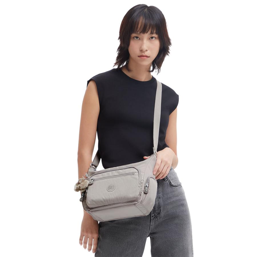 kipling（キプリング） 公式 ショルダーバッグ GABBIE S(Grey Gris