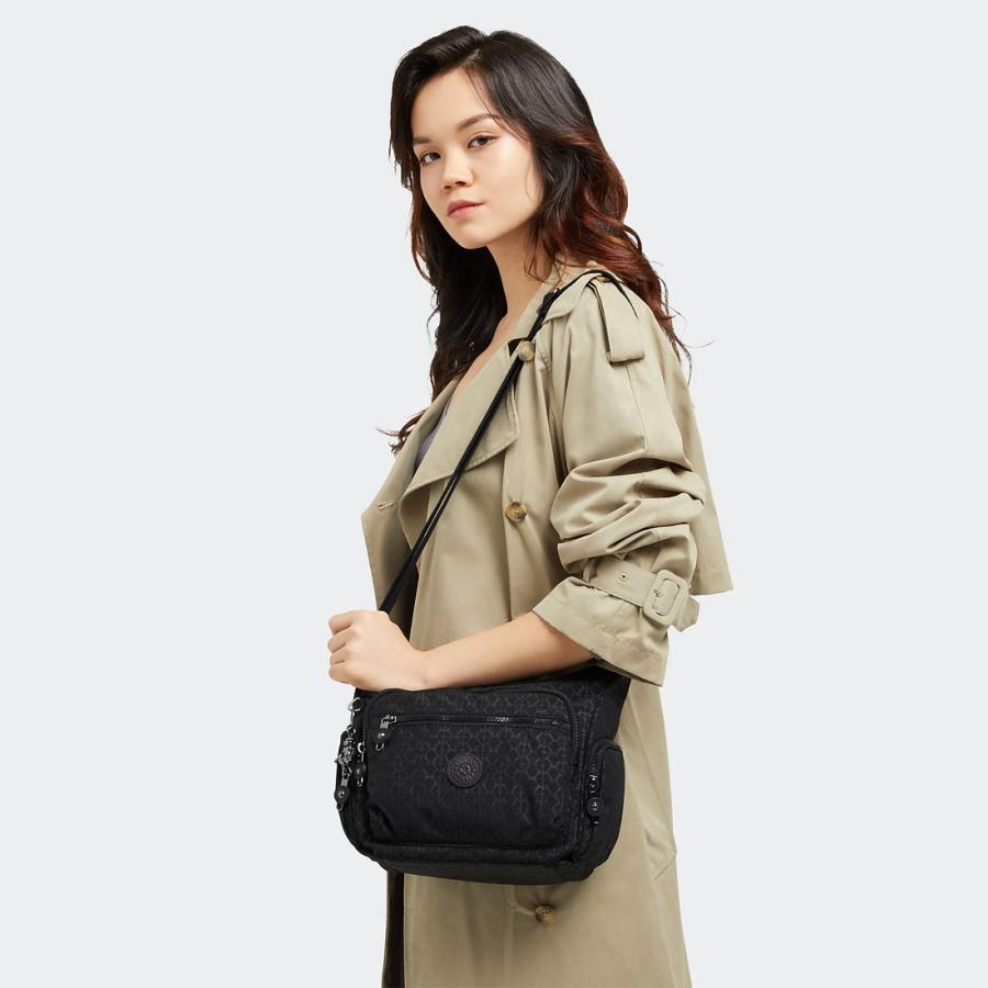 kipling（キプリング） 公式 ショルダーバッグ GABBIE S(Signature Emb