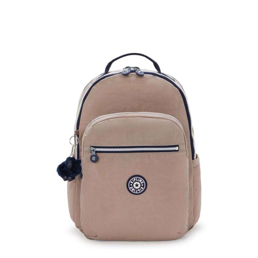 キプリング 公式 リュック バックパック SEOUL LAP(Soft Taupe C) ソウルラップ(ソフトトープC) KI29697ML 　期間限定価格 2026/8/9 まで | kipling
