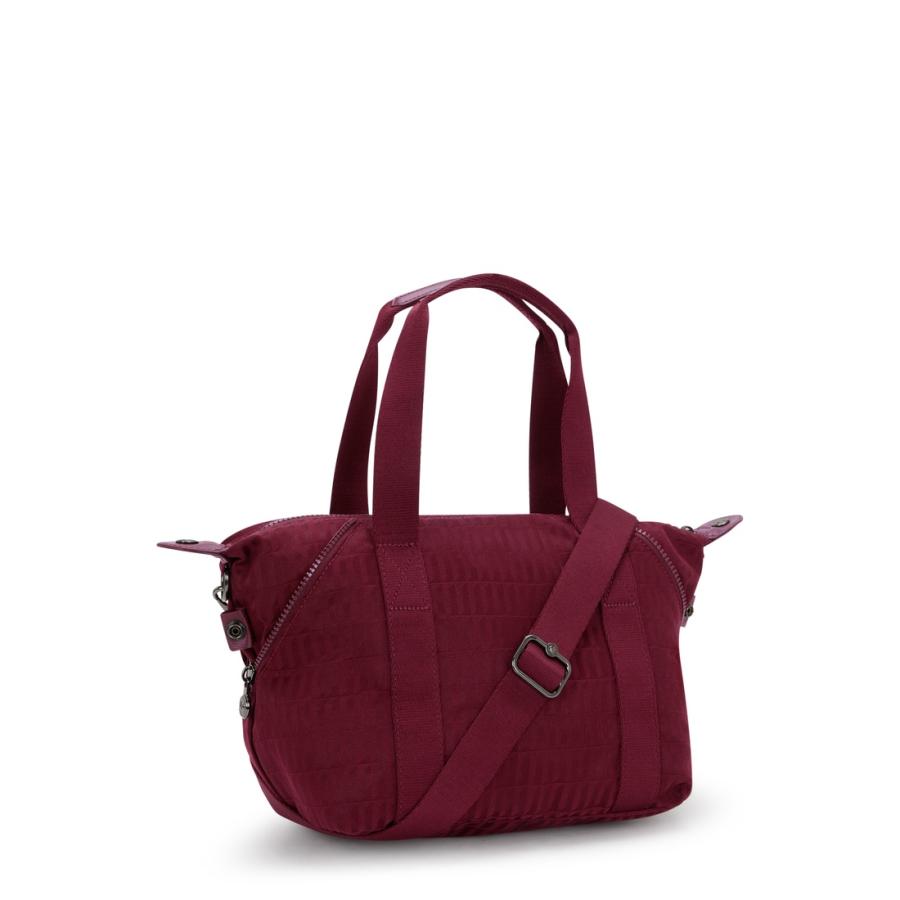 kipling（キプリング） 公式 ボストンバッグ ART MINI(Maroon Tile Jq