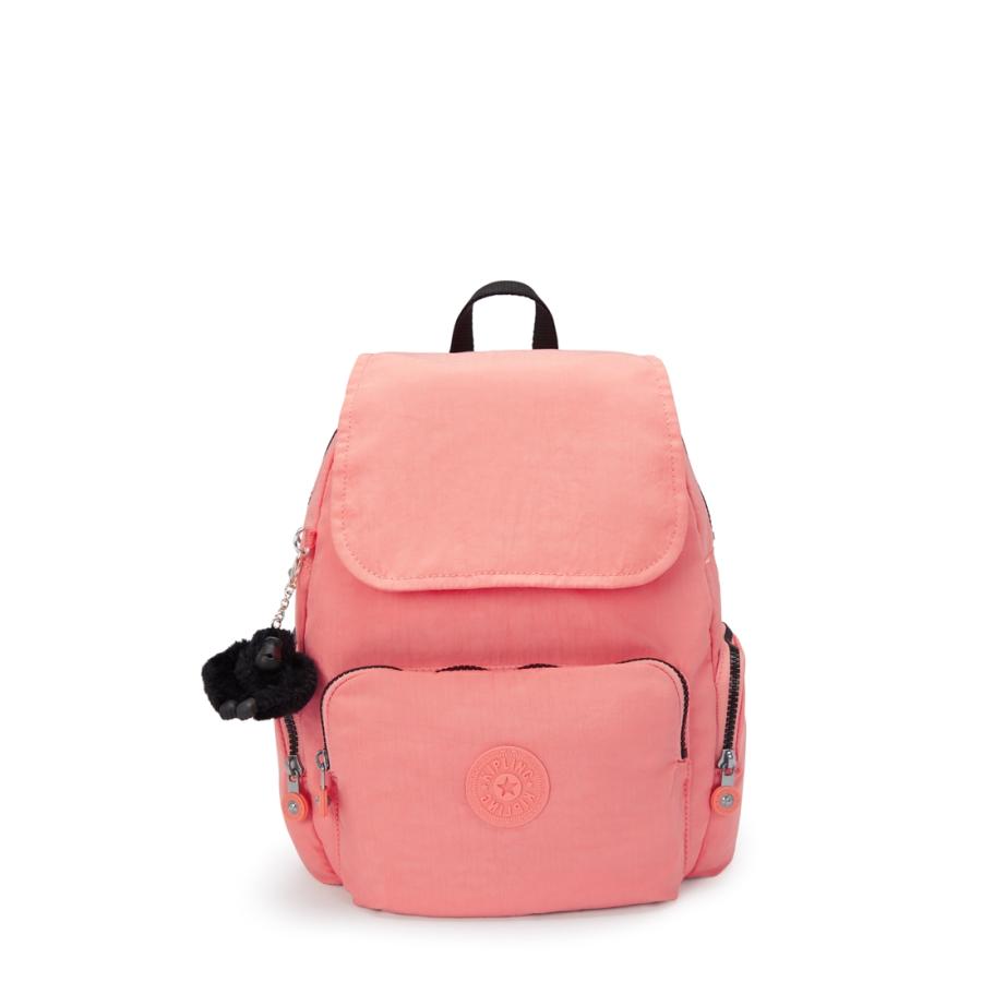 kipling（キプリング） 公式 リュック バックパック CITY ZIP S(Peach 