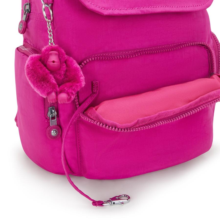 キプリング 公式 リュック バックパック CITY ZIP S(Glowing Fuchsia) シティジップエス(グローイングフクシア) KI35233KU ベーシック コレクション | kipling | 06