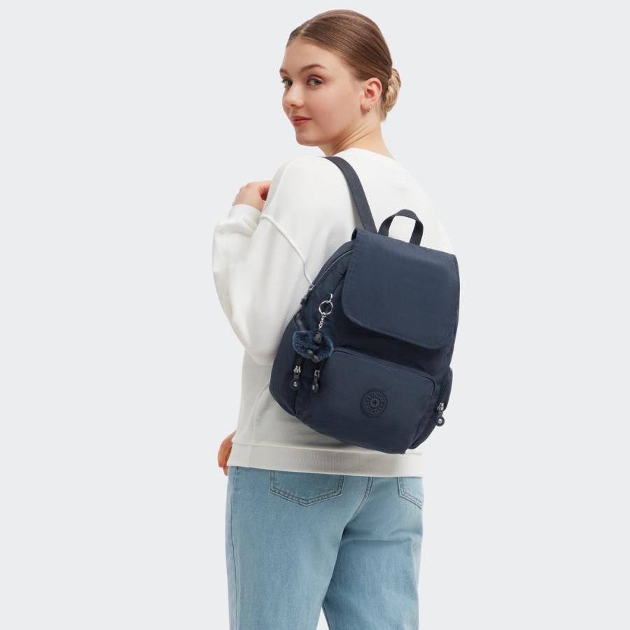 kipling（キプリング） 公式 リュック バックパック CITY ZIP S(Blue
