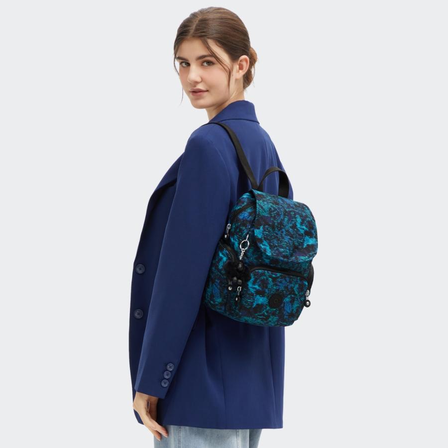 キプリング 公式 リュック バックパック CITY ZIP MINI(Blending Blues) シティジップミニ(ブレンディングブルース) KI37354LM 　期間限定価格 2026/7/26 まで | kipling | 06