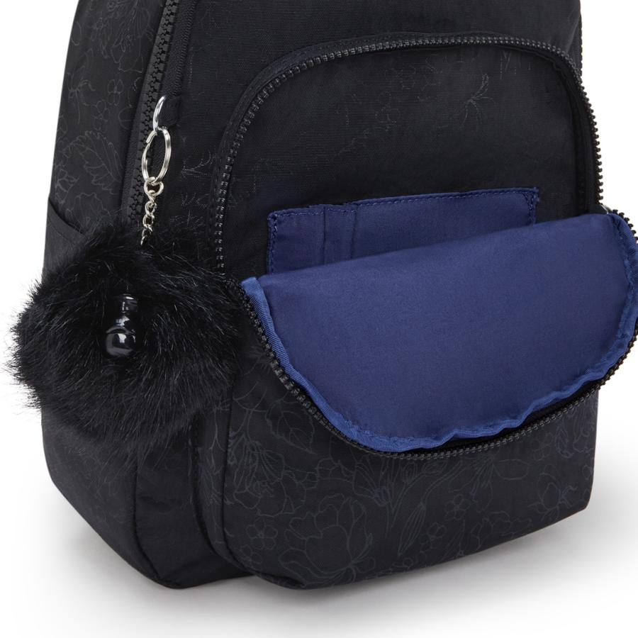キプリングリュックSEOUL S BLUE FLOWER 14ℓ 新品、未使用品 kipling（キプリング） 公式 リュック バックパック SEOUL S(Black