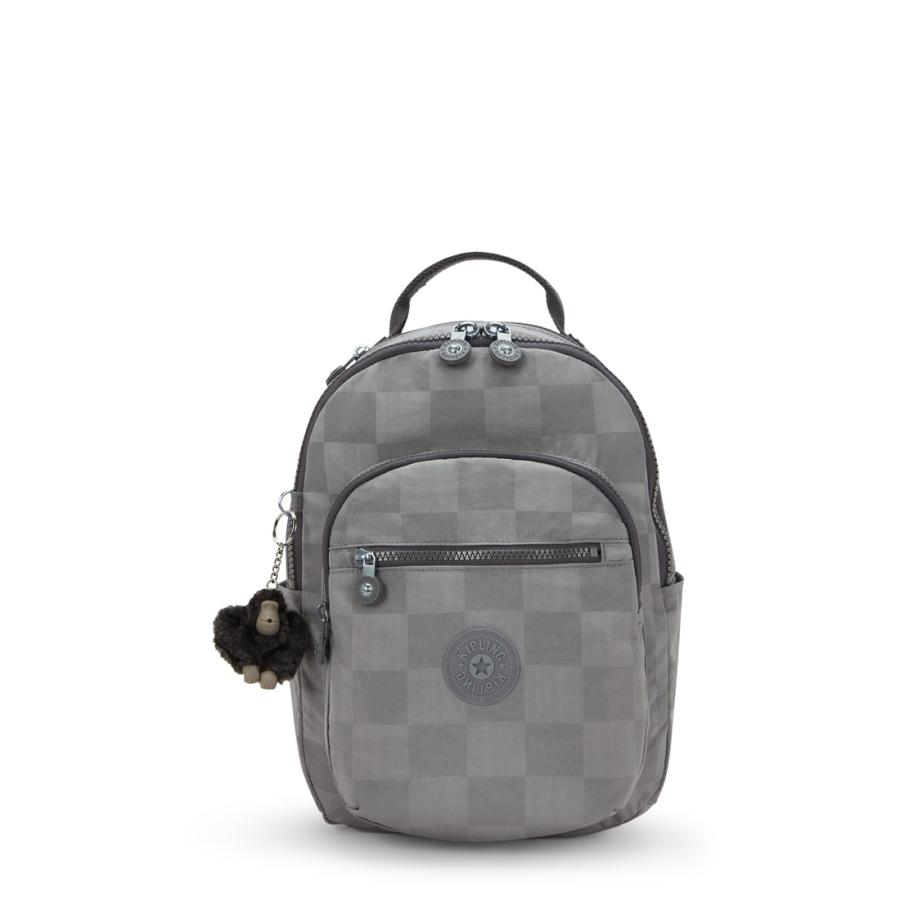 【新品未使用品】KIPLING リュック グレー バックパック ソウルシリーズ kipling（キプリング） 公式 リュック バックパック SEOUL S(Inviting