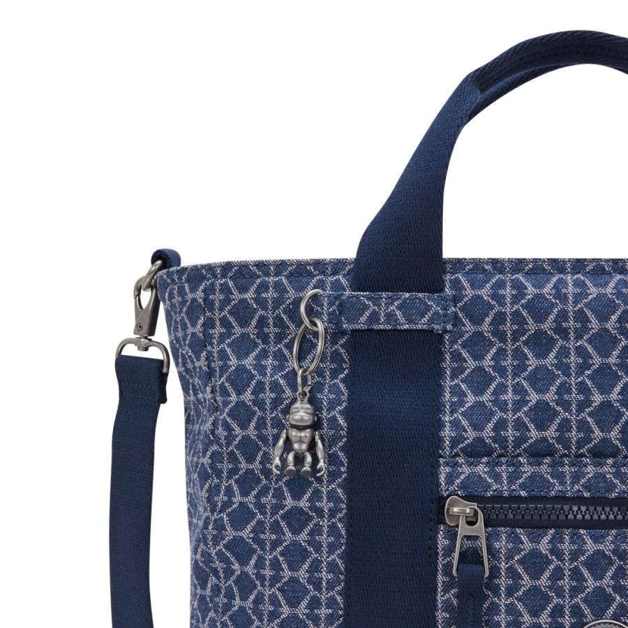 kipling（キプリング） 公式 トートバッグ RITTA S(Signature Denim) リタエス(シグネチャーデニム ...
