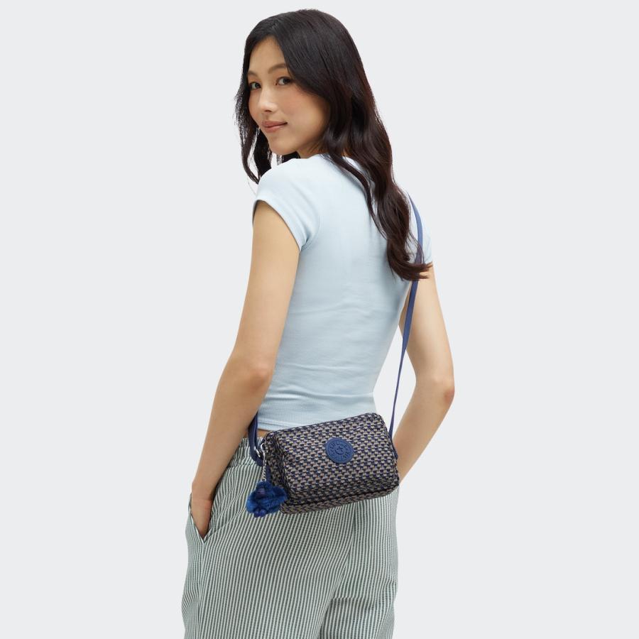 キプリング 公式 ショルダーバッグ ABANU(Blue on Wire) アバヌ(ブルーオンワイヤー) KI39429PC ベーシックプリント コレクション | kipling | 05