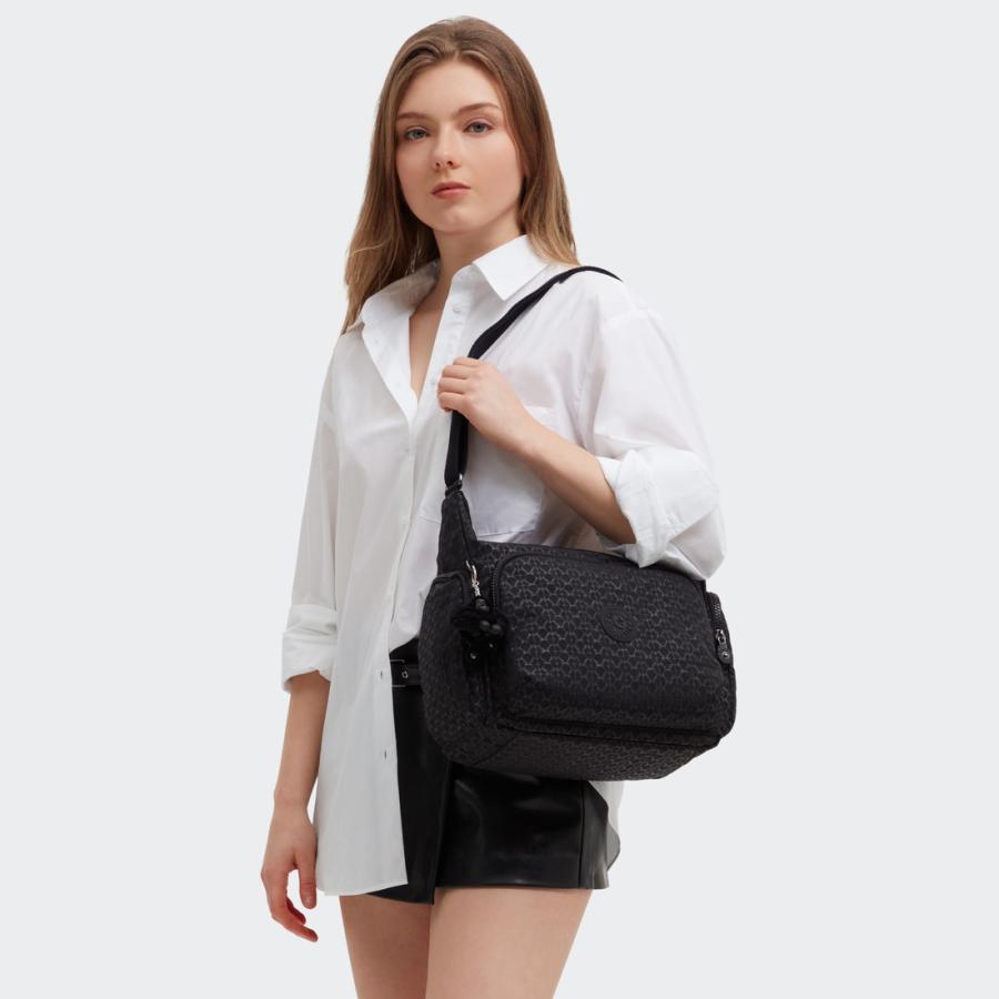 kipling（キプリング） 公式 ショルダーバッグ GABB(Signature Emb 