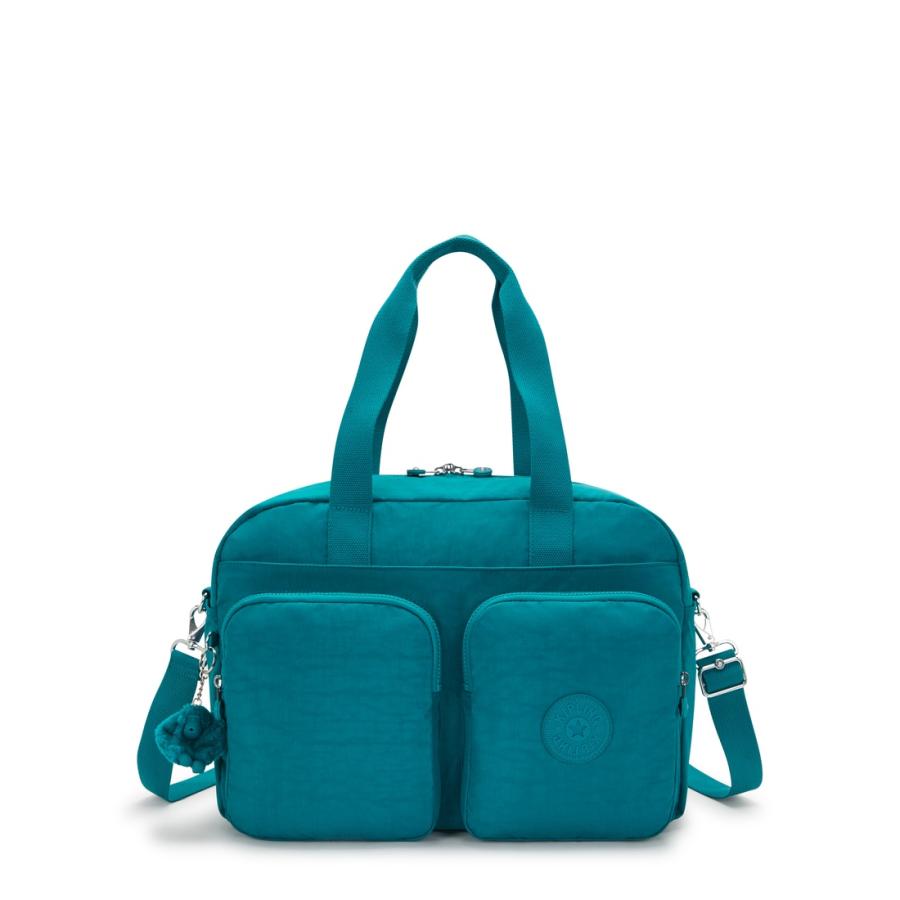 キプリング 公式 ボストンバッグ DEFEA XL(Outspoken Green) デフィアエックスエル(アウトスポークングリーン) KI39589NY ベーシック コレクション | kipling