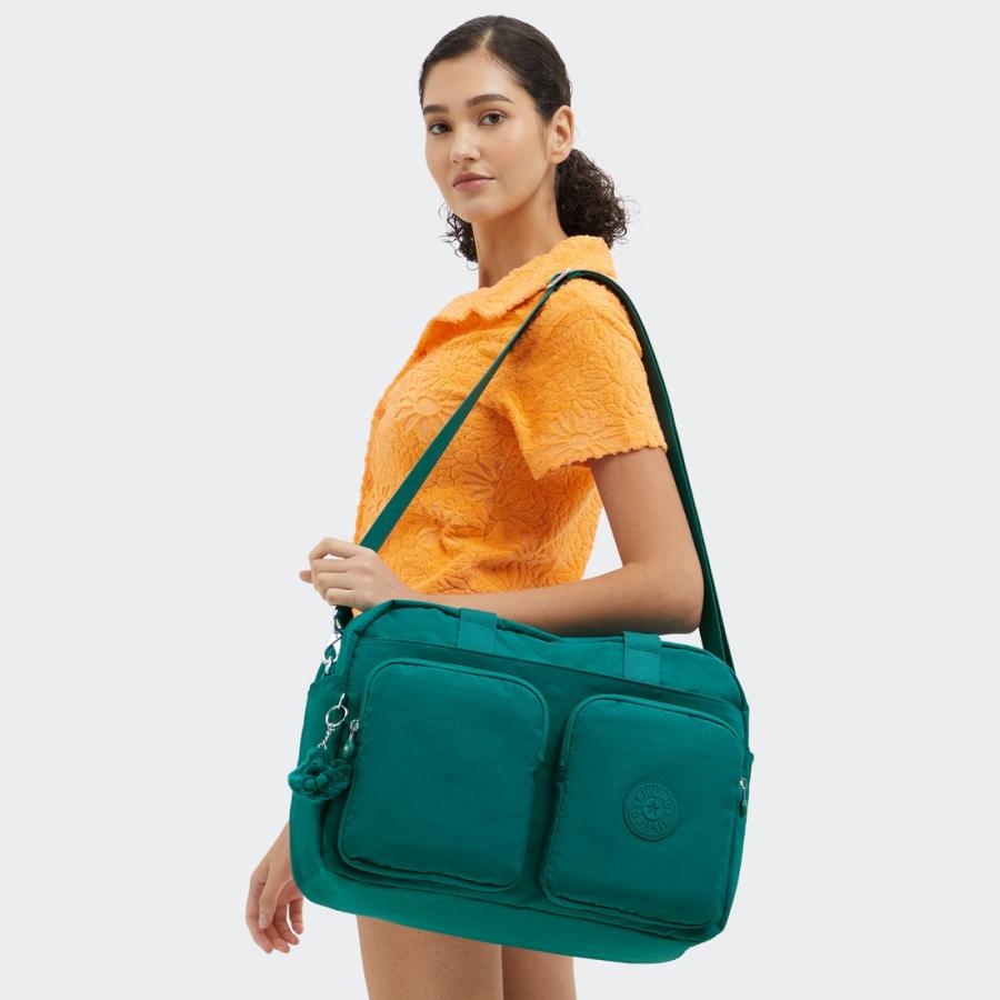 キプリング 公式 ボストンバッグ DEFEA XL(Outspoken Green) デフィアエックスエル(アウトスポークングリーン) KI39589NY ベーシック コレクション | kipling | 07