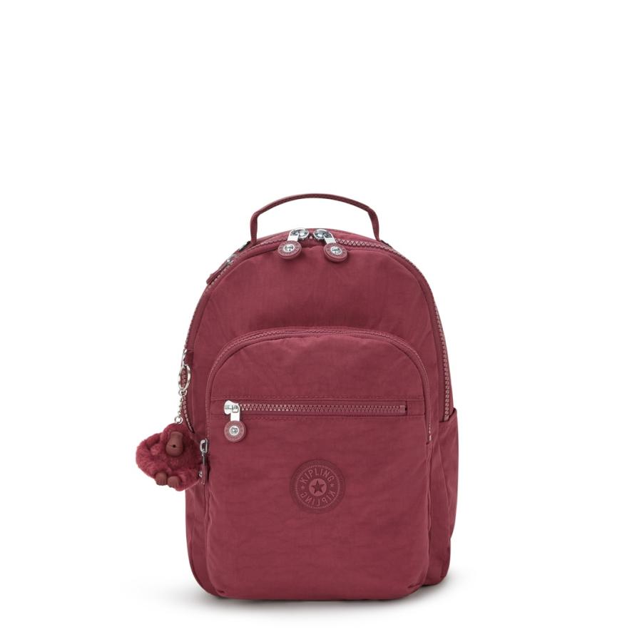 キプリング 公式 リュック バックパック SEOUL S(Lounge Wine) ソウルエス(ラウンジワイン) KI40825FW 　期間限定価格 2026/8/30 まで | kipling