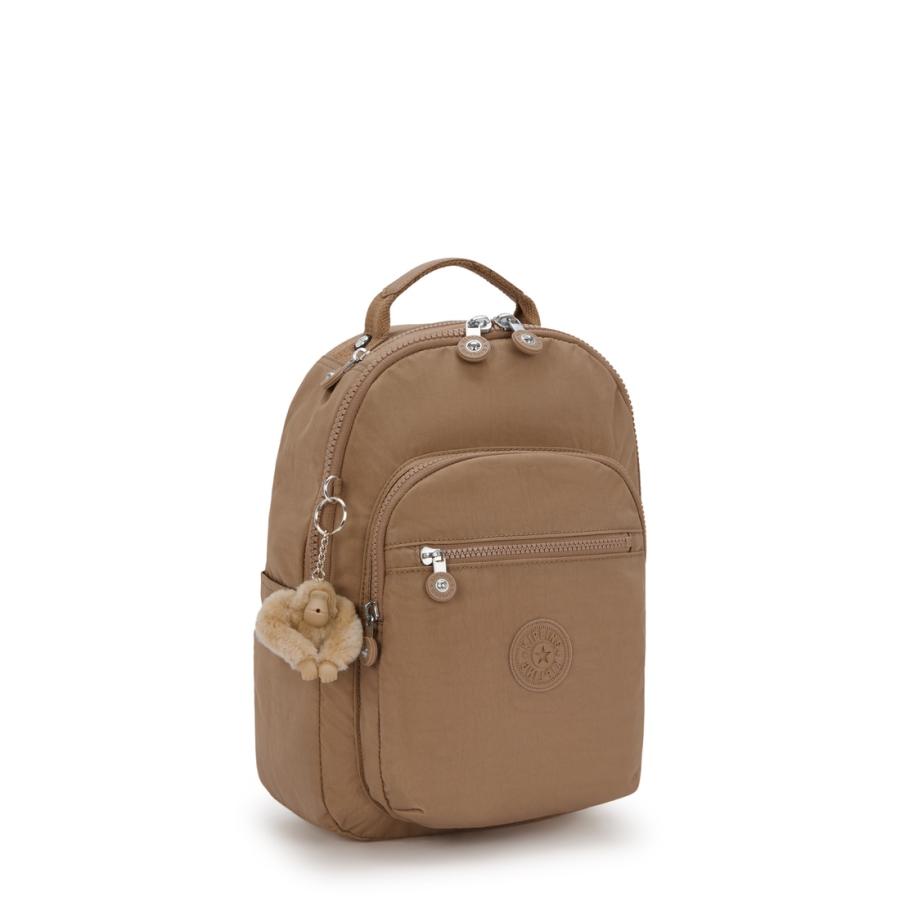 キプリング 公式 リュック バックパック SEOUL S(Early Tan) ソウルエス(アーリータン) KI40827CN 　期間限定価格 2026/6/21 までの画像