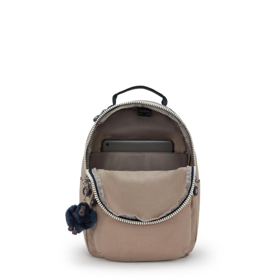キプリング 公式 リュック バックパック SEOUL S(Soft Taupe C) ソウルエス(ソフトトープC) KI40827ML 　期間限定価格 2026/8/9 まで | kipling | 02