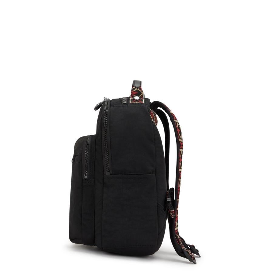 キプリング 公式 リュック バックパック SEOUL S(Noir W Red Beig) ソウルエス(ノワールWレッドベージュ) KI4082K3K 　期間限定価格 2026/8/9 まで | kipling | 05