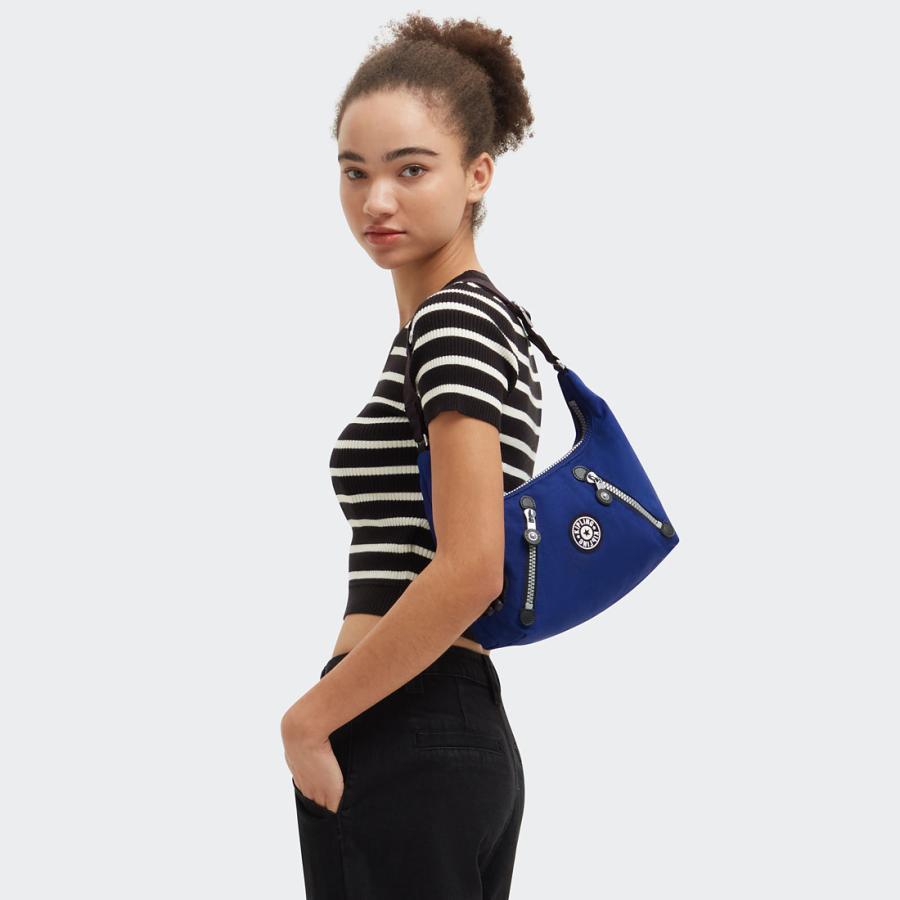 新品 キプリング KIPLING ショルダーバッグ シロ ネイビー kipling（キプリング） ショルダーバッグ レディース ミニバッグ