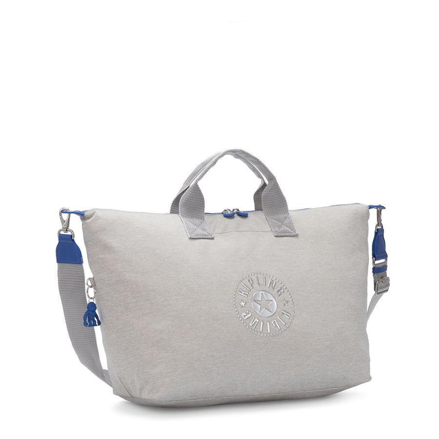 キプリング 公式 ボストンバッグ KALA M(Softgrey Jersey) カラエム (ソフトグレージャージー) KI4227N45