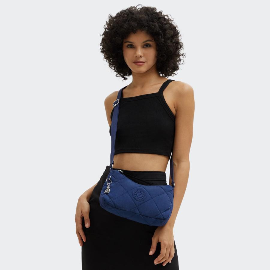 キプリング 公式 ショルダーバッグ AYDA UP(Airy Blue Ql) アイダアップ(エアリーブルーキルト) KI432793U キルトコレクション | kipling | 07