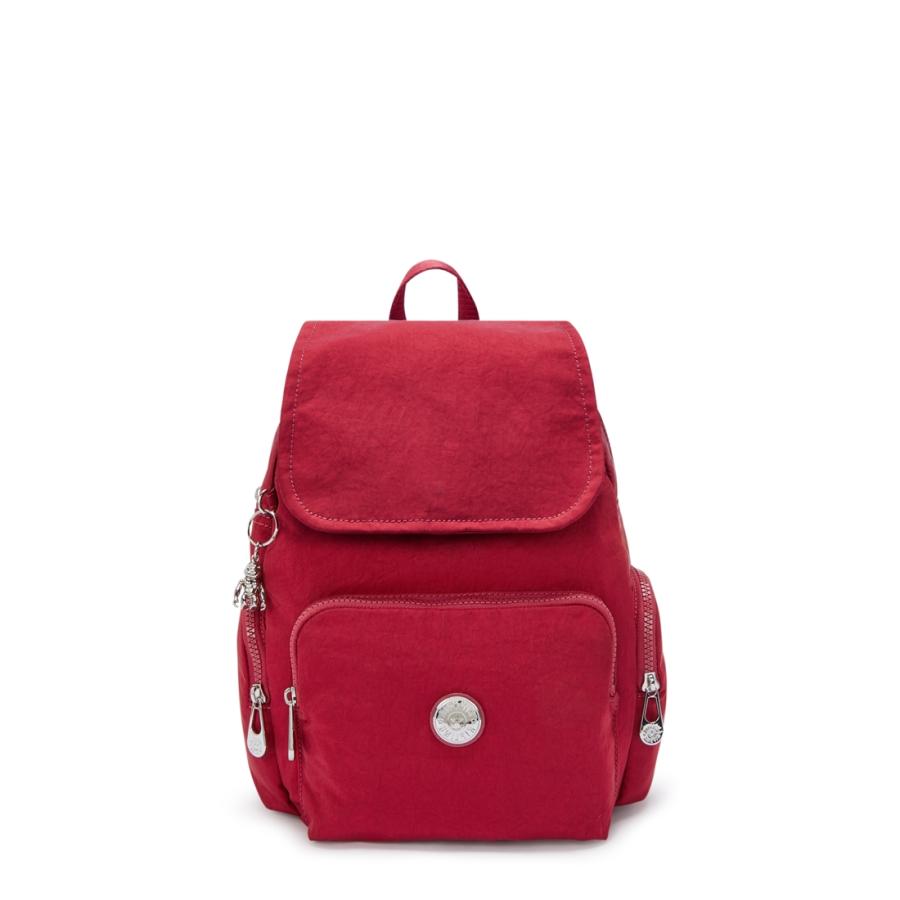 キプリング 公式 リュック バックパック CITY ZIP S(Red Red Wine) シティジップエス(レッドレッドワイン) KI44306SE エレベーテッドコレクション | kipling