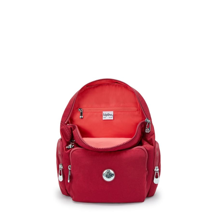 キプリング 公式 リュック バックパック CITY ZIP S(Red Red Wine) シティジップエス(レッドレッドワイン) KI44306SE エレベーテッドコレクション | kipling | 02