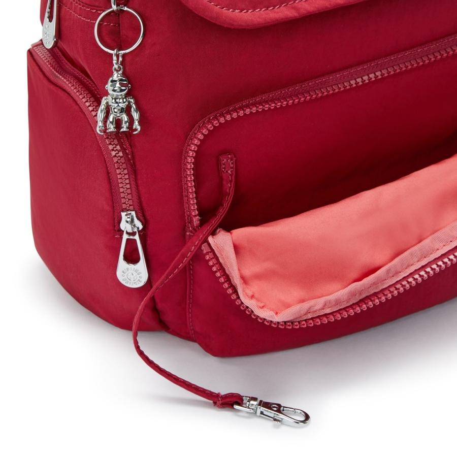 キプリング 公式 リュック バックパック CITY ZIP S(Red Red Wine) シティジップエス(レッドレッドワイン) KI44306SE エレベーテッドコレクション | kipling | 06