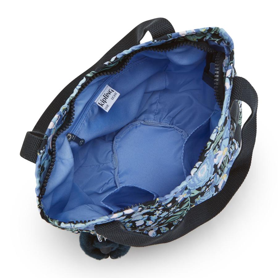 kipling キプリング 公式 トートバッグ BALLOON(Blue Flower Prt kipling キプリング 公式 トートバッグ BALLOON(Blue Flower Prt
