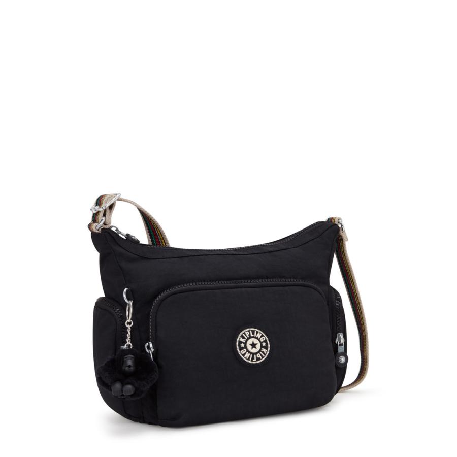 kipling キプリング 公式 ショルダーバッグ GABB S(Black Stripe