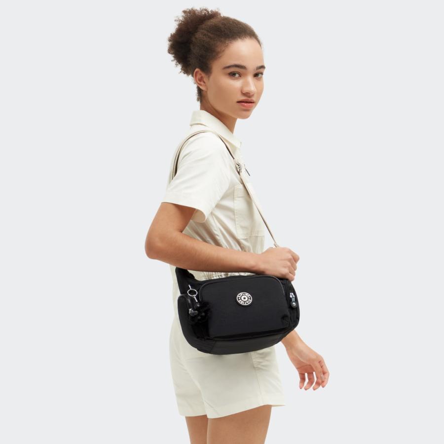 キプリング 公式 ショルダーバッグ GABB S(Black Stripe WF) ガブエス(ブラックストライプWF) KI44935ET 日本限定コレクション | kipling | 06