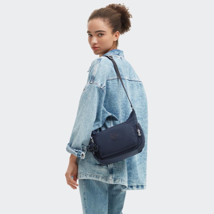 【新品・未使用】Kipling ダークブルー ショルダーバッグ　キプリング kipling（キプリング） 公式 ショルダーバッグ GABB S(Blue Bleu 2