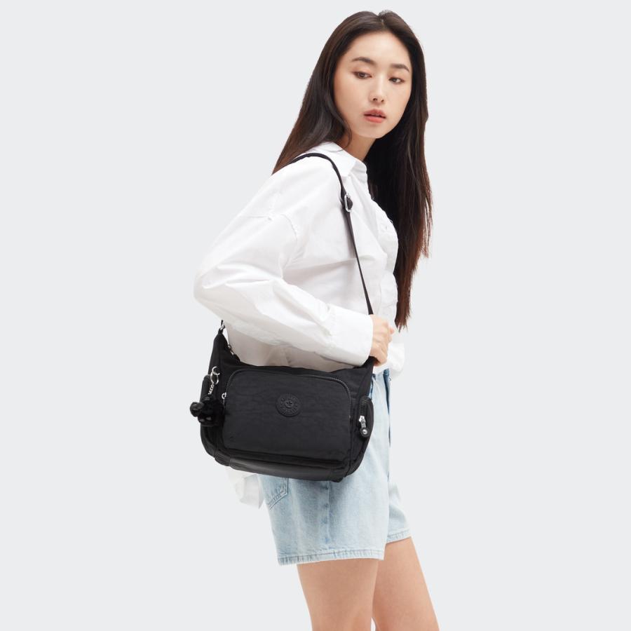 kipling（キプリング） 公式 ショルダーバッグ GABB S(Black Noir