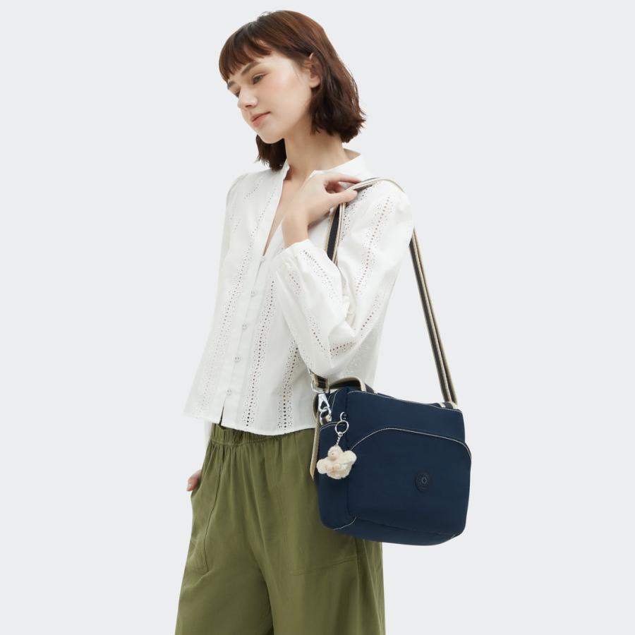 kipling（キプリング） 公式 ボストンバッグ ORRIN(Blue Bleu S Web
