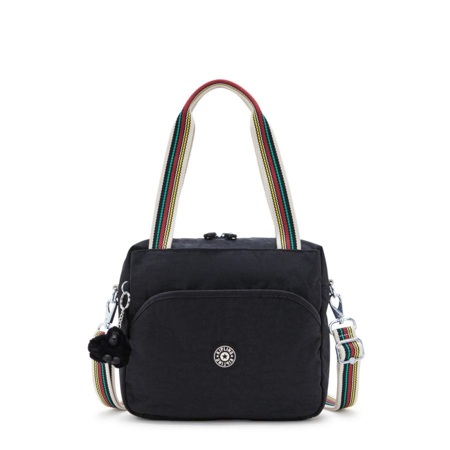 kipling（キプリング） 公式 ボストンバッグ ORRIN(Black Stripe WF