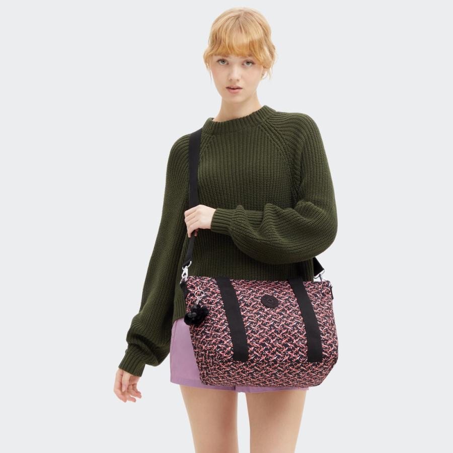 キプリング 公式 トートバッグ ASSENI S(Dancing Bouquet) アセニエス(ダンシングブーケ) KI470746X ベーシックプリント コレクション | kipling | 07