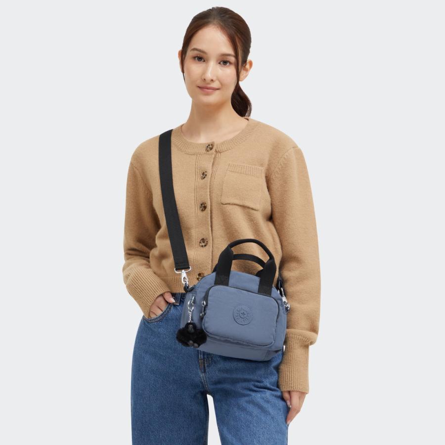kipling キプリング 公式 ハンドバッグ DEFEA MINI(Blue Lover