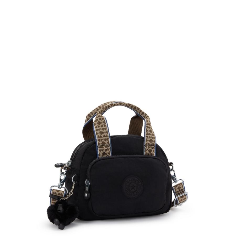 キプリング 公式 ハンドバッグ DEFEA MINI(Noir KWeb Khaki) デフィアミニ(ノワールKウェビングカーキ) KI4777K2G ベーシック コレクション | kipling | 03
