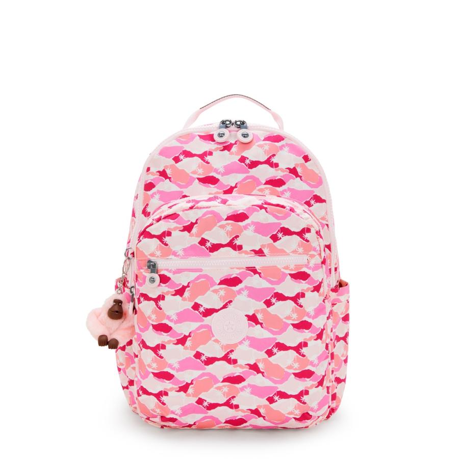 kipling（キプリング） 公式 リュック バックパック SEOUL(Pink Palm 