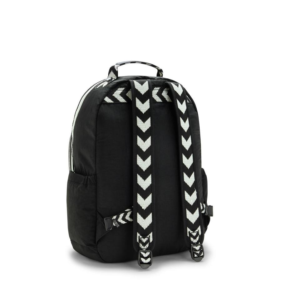 キプリング 公式 リュック バックパック SEOUL(Black Chevron) ソウル(ブラックシェブロン) KI52100KD 　期間限定価格 2026/2/11 まで | kipling | 01